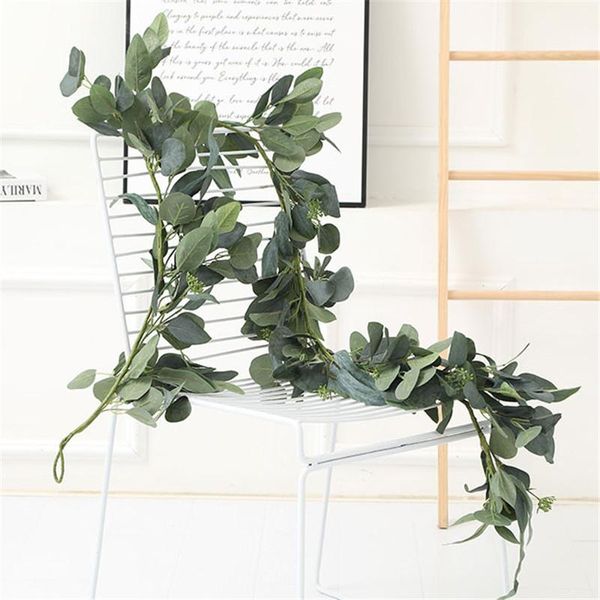 artificial eucalyptus vines fake plants home decoration backdrop wedding garland wall rattan garden accessories decorative flowers & wreaths
artificial eucalyptus vines fake plants home decoration backdrop wedding garland wall rattan garden accessories decorative flowers & wreaths