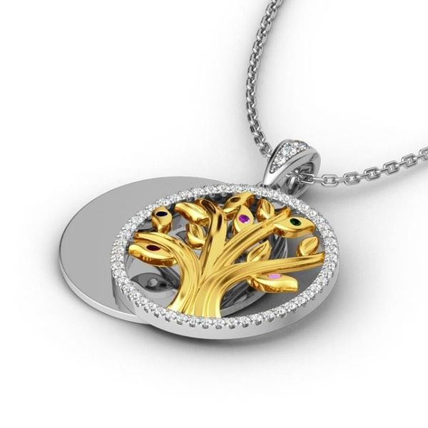 chains simple geometric circular hollow carved tree of life multicolor necklace ladies romantic wedding banquet jewelry wholesale, Silver
chains simple geometric circular hollow carved tree of life multicolor necklace ladies romantic wedding banquet jewelry wholesale, Silver