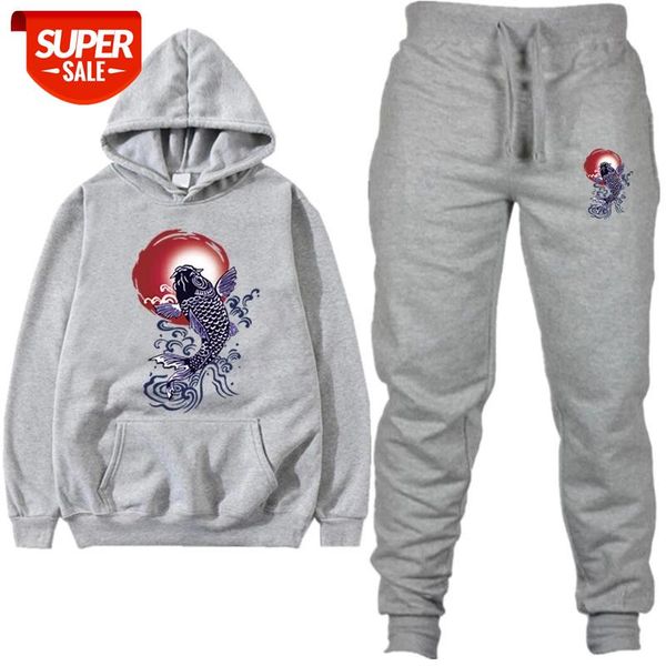 hoodie sweatshirt men/women new fashion print koi fish hoodies+sweatpants suits 2019 spring autumn winter warm hooded pullover #nx4v, Black
hoodie sweatshirt men/women new fashion print koi fish hoodies+sweatpants suits 2019 spring autumn winter warm hooded pullover #nx4v, Black