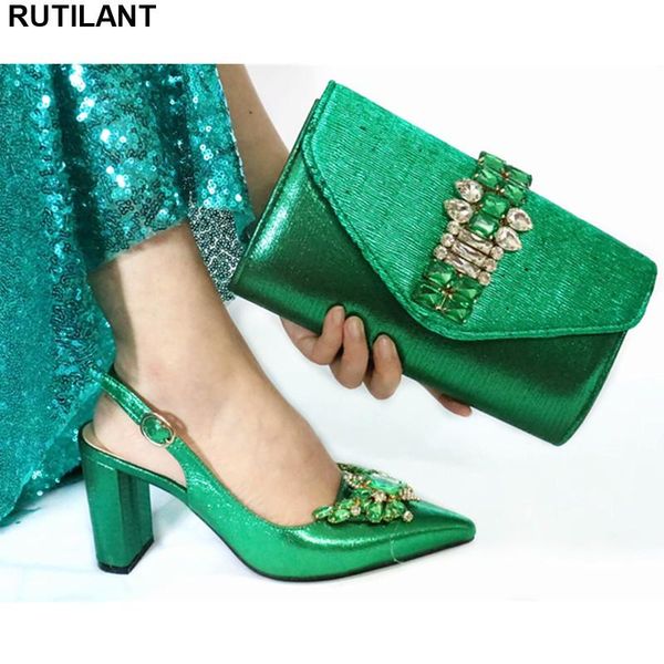 dress shoes latest design african women wedding and bag set with rhinestone italian shoe for party in high quality, Black
dress shoes latest design african women wedding and bag set with rhinestone italian shoe for party in high quality, Black