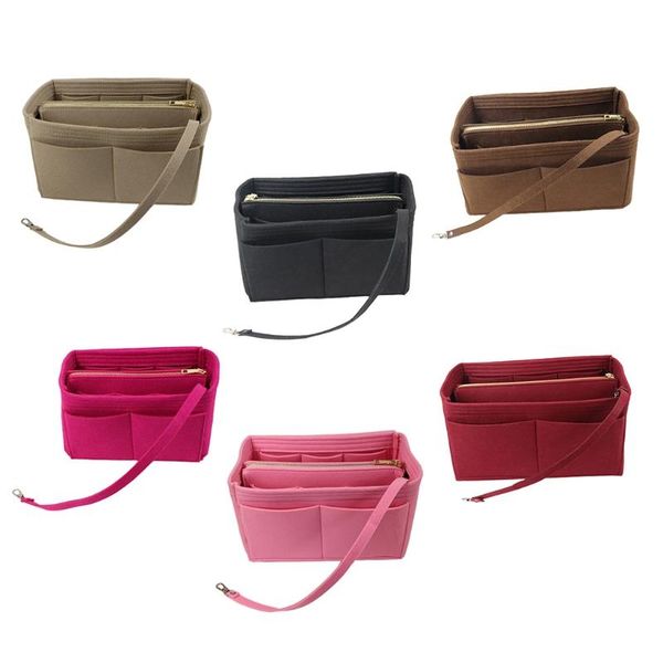 cosmetic bags & cases felt insert bag purse organizer with detachable zipper key chain multipurpose handbag tote shaper makeup storage
cosmetic bags & cases felt insert bag purse organizer with detachable zipper key chain multipurpose handbag tote shaper makeup storage