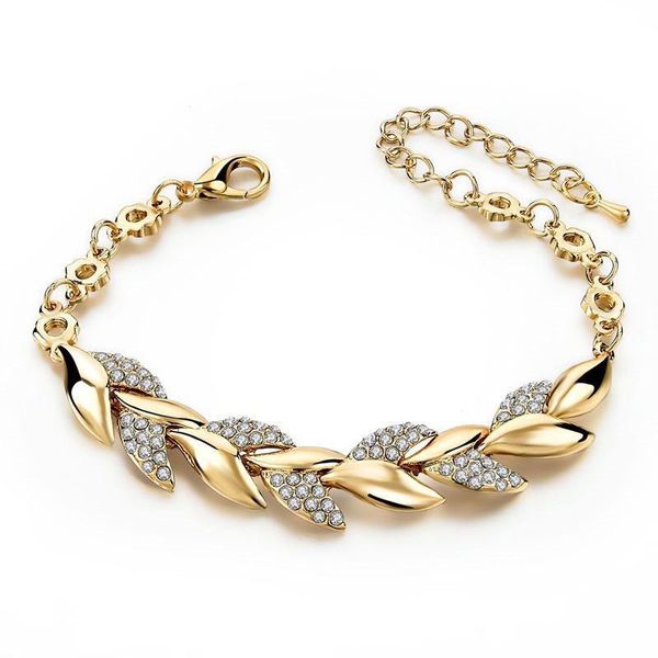 beaded, strands s2200 fashion jewelry golden leave bracelet rhinstone leaf chain bracelets, Black
beaded, strands s2200 fashion jewelry golden leave bracelet rhinstone leaf chain bracelets, Black