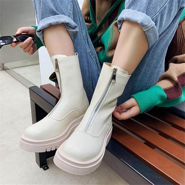boots pxelena ins punk rock gothic front zipper platform women shoes 2021 autumn winter chunky heels combat motorcycle 43, Black
boots pxelena ins punk rock gothic front zipper platform women shoes 2021 autumn winter chunky heels combat motorcycle 43, Black