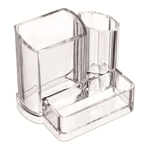 transparent acrylic eyebrow pencil makeup brush storage box pen holder multifunctional boxes & bins 
transparent acrylic eyebrow pencil makeup brush storage box pen holder multifunctional boxes & bins