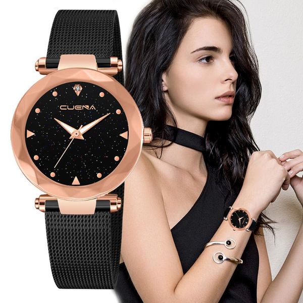 wristwatches cuena women watches casual classic stainless steel analog quartz wrist watch female clock relogio feminino, Slivery;brown
wristwatches cuena women watches casual classic stainless steel analog quartz wrist watch female clock relogio feminino, Slivery;brown