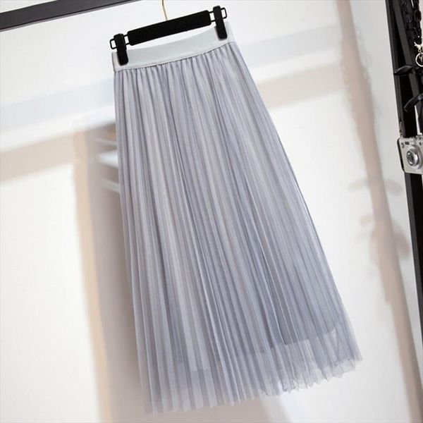 spring summer long chiffon maxi womens skirt pleated midi high waist elascity casual party ns8966, Black
spring summer long chiffon maxi womens skirt pleated midi high waist elascity casual party ns8966, Black