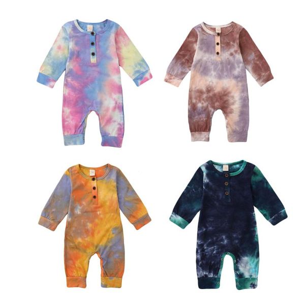jumpsuits infant born baby boy girl button rompers, long sleeve tie dye print one piece jumpsuit fall warm clothes, Blue
jumpsuits infant born baby boy girl button rompers, long sleeve tie dye print one piece jumpsuit fall warm clothes, Blue