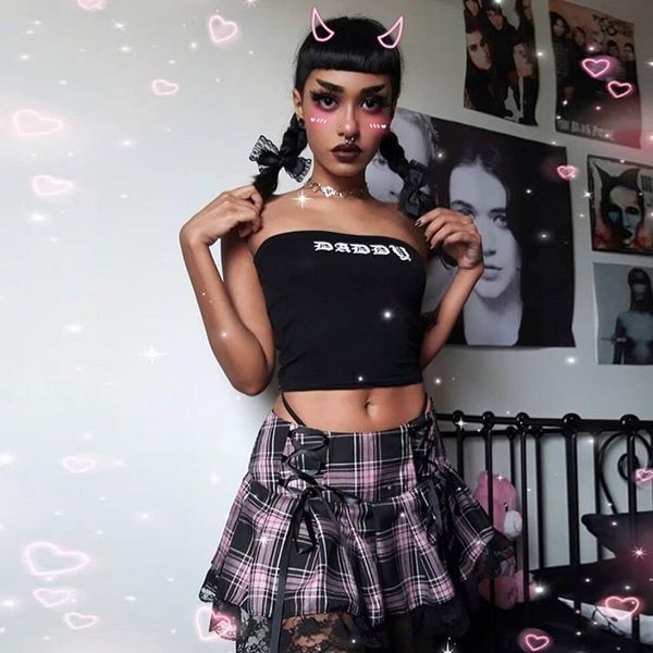 y2k skirts womens stripe black pink pleated skirts tank cute sweet girls school skirt plaid lace up mini goth gloves skirt lace
y2k skirts womens stripe black pink pleated skirts tank cute sweet girls school skirt plaid lace up mini goth gloves skirt lace