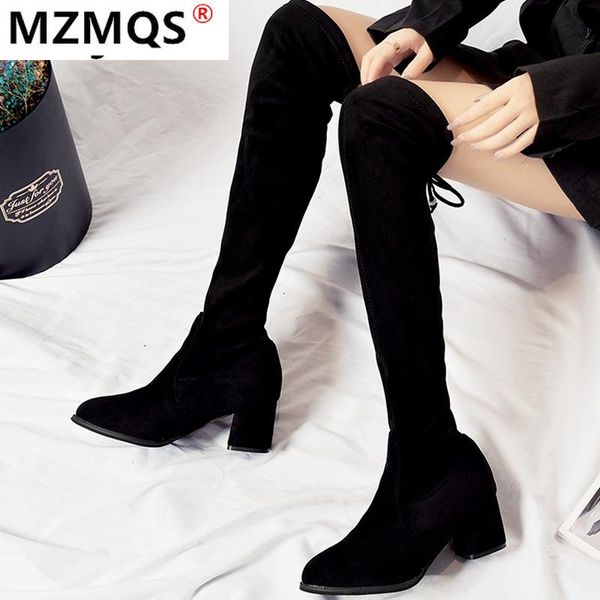 boots 2021 high heels ladies over-the-knee black suede flocked surface round toe autumn fashion lace-up women's
boots 2021 high heels ladies over-the-knee black suede flocked surface round toe autumn fashion lace-up women's