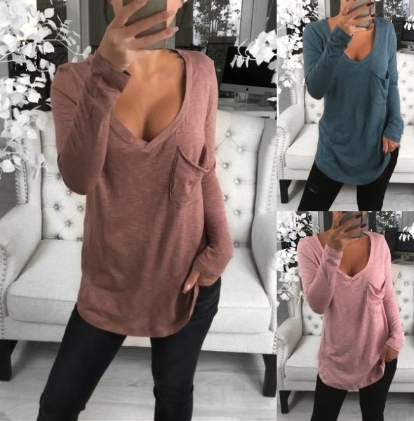 fashion solid basic blouse shirt loose v-neck casual autumn winter ladies female women long sleeve blusas pullover women's blo, White
fashion solid basic blouse shirt loose v-neck casual autumn winter ladies female women long sleeve blusas pullover women's blo, White
