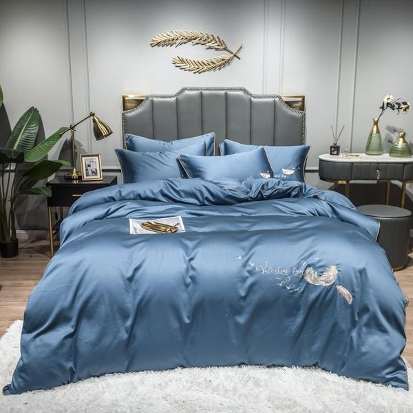 bedding sets michiko 2021 simple luxury set solid color pure cotton embroidery four piece
bedding sets michiko 2021 simple luxury set solid color pure cotton embroidery four piece