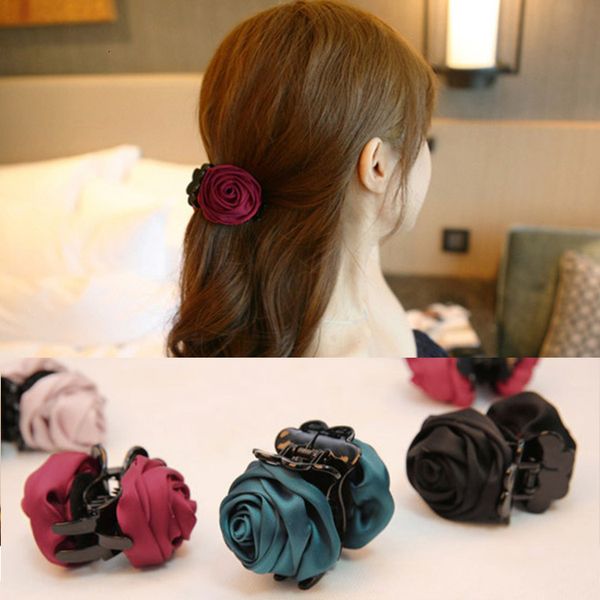 rose flower hairpin fabric grab fashion horsetail banana clip bride headdress hair accessories, Golden;silver
rose flower hairpin fabric grab fashion horsetail banana clip bride headdress hair accessories, Golden;silver