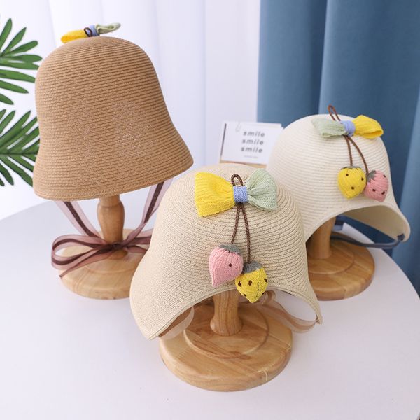 girls straw personalized toilet hole bucket hat summer dress new female treasure fisherman sun hat butterfly, Yellow
girls straw personalized toilet hole bucket hat summer dress new female treasure fisherman sun hat butterfly, Yellow