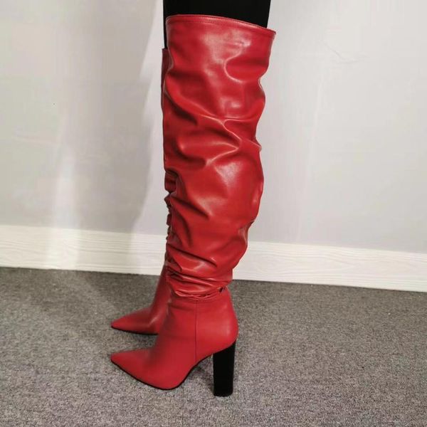 boots olomm handcrafted woman knee high-square boots pointed to the pretty red dress women's shoes plus me size 5-15 mf2h, Black
boots olomm handcrafted woman knee high-square boots pointed to the pretty red dress women's shoes plus me size 5-15 mf2h, Black