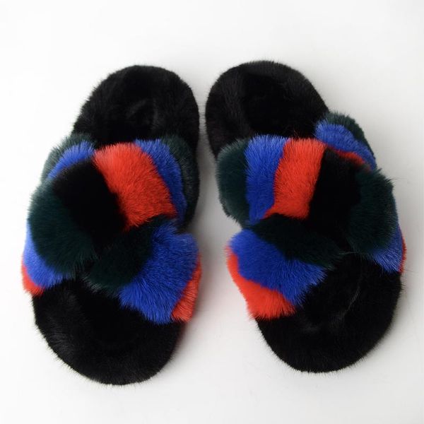 furry slippers women winter indoor faux fur for home female slides flurry woman shoes sandals house 2021 arrival, Black
furry slippers women winter indoor faux fur for home female slides flurry woman shoes sandals house 2021 arrival, Black