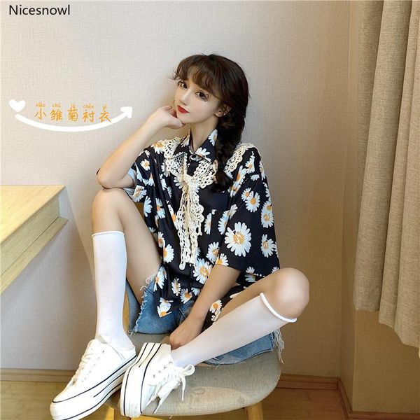 women's blouses & shirts vintage blusas mujer de moda summer style loose fashion brand floral ladies korean clothes woman chic, White
women's blouses & shirts vintage blusas mujer de moda summer style loose fashion brand floral ladies korean clothes woman chic, White