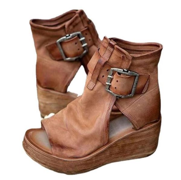 sandals summer fashion women's shoes roman high heels thick-soled fish mouth high-buckle wedge ladies, Black
sandals summer fashion women's shoes roman high heels thick-soled fish mouth high-buckle wedge ladies, Black