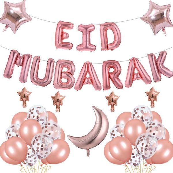 16inch eid mubarak letters foil balloons set rose gold ramadan banner decoration for muslim party supplies balloon
16inch eid mubarak letters foil balloons set rose gold ramadan banner decoration for muslim party supplies balloon