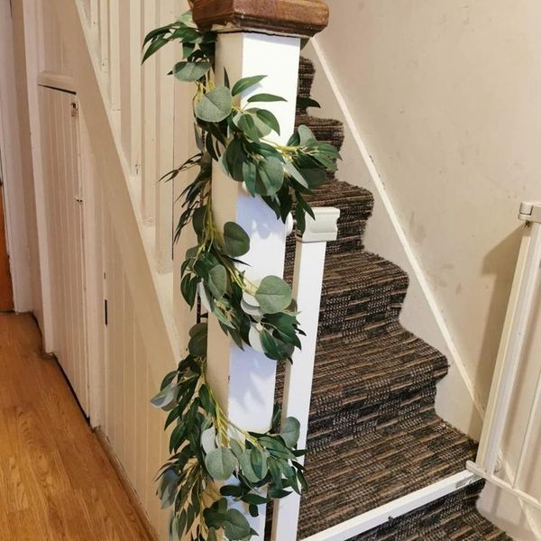 wedding artificial plants silver dollar eucalyptus and willow leaves vines hanging leaf garland for garden wall decoration decorative flower
wedding artificial plants silver dollar eucalyptus and willow leaves vines hanging leaf garland for garden wall decoration decorative flower