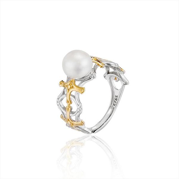 cluster rings meibapj natural freshwater pearl rotate hollowing out ring real 925 sterling silver fine wedding jewelry for women, Golden;silver
cluster rings meibapj natural freshwater pearl rotate hollowing out ring real 925 sterling silver fine wedding jewelry for women, Golden;silver