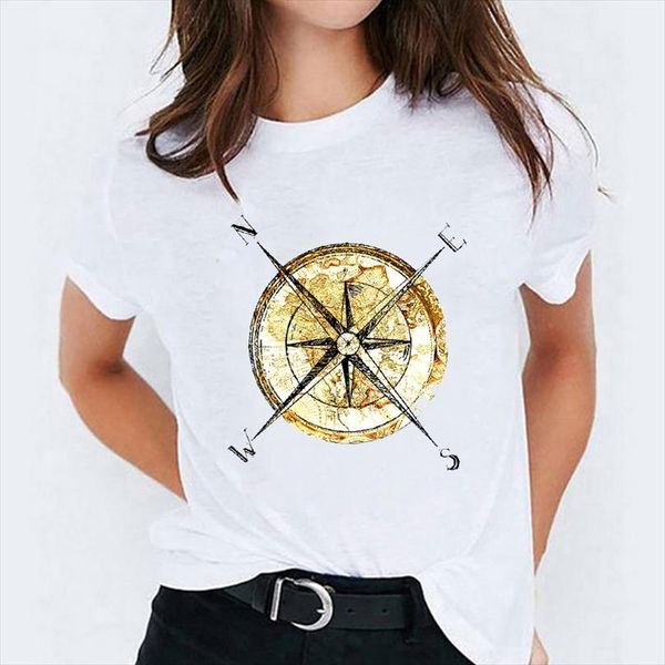and women printing vintage compass men cute trend clothing print lady womens graphic ladies female tee, White;black
and women printing vintage compass men cute trend clothing print lady womens graphic ladies female tee, White;black