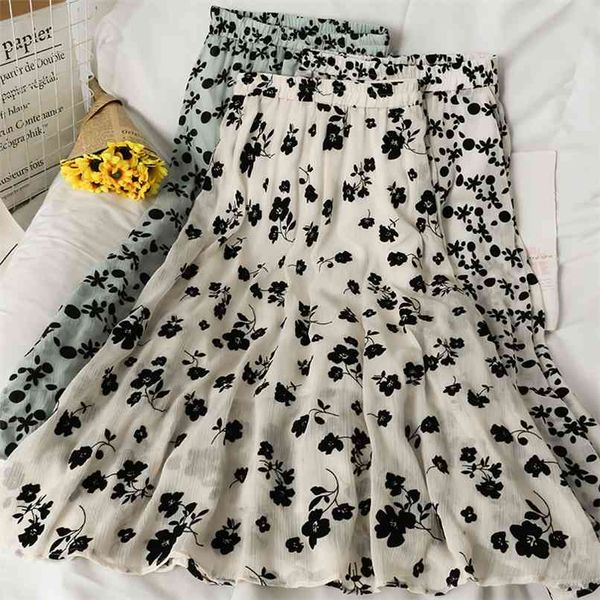 summer elegant lace embroidery floral chiffon midi skirts women elastic waist print pleated a line long tulle 210529, Black
summer elegant lace embroidery floral chiffon midi skirts women elastic waist print pleated a line long tulle 210529, Black