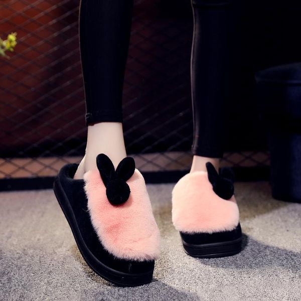 slippers women winter design fur slides plush shoes indoor soft flats floor slipper home, Black
slippers women winter design fur slides plush shoes indoor soft flats floor slipper home, Black