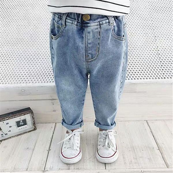 jeans kids casual 2021 spring autumn bottom elastic waist long trousers for children loose denim pants with pocket straight pant, Blue
jeans kids casual 2021 spring autumn bottom elastic waist long trousers for children loose denim pants with pocket straight pant, Blue