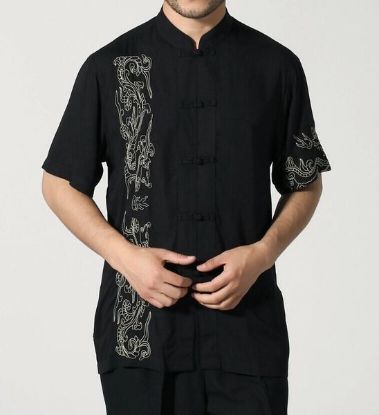 black traditional chinese style men's shirt short sleeves clothing size s l xl xxl xxxl mny-03c casual shirts, White;black
black traditional chinese style men's shirt short sleeves clothing size s l xl xxl xxxl mny-03c casual shirts, White;black