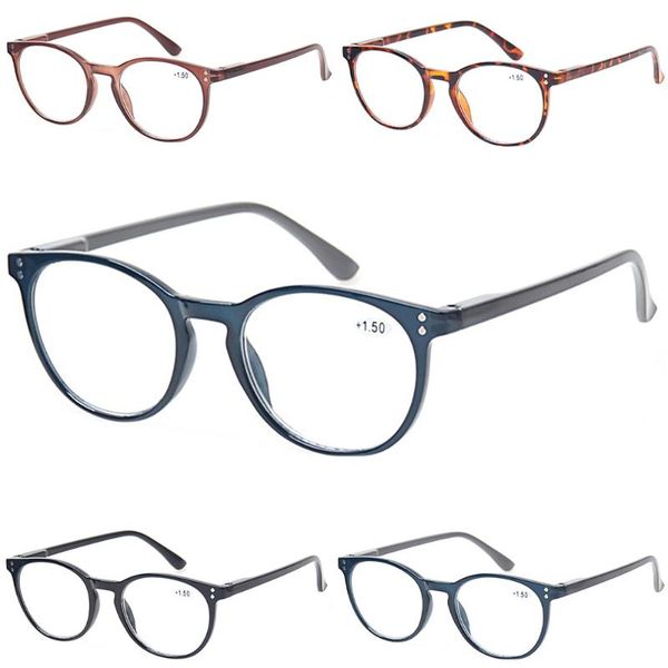 sunglasses boncamor classic simple presbyopic glasses men and women models with spring hinges hd reading eyeglasses diopter 0-600, White;black
sunglasses boncamor classic simple presbyopic glasses men and women models with spring hinges hd reading eyeglasses diopter 0-600, White;black
