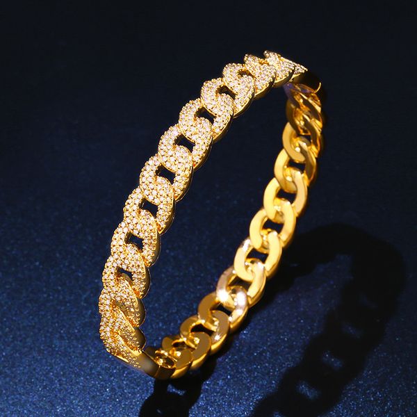 europe and the united states luxury chain zircon bangle fashion personality bracelet bra75, Black 
europe and the united states luxury chain zircon bangle fashion personality bracelet bra75, Black