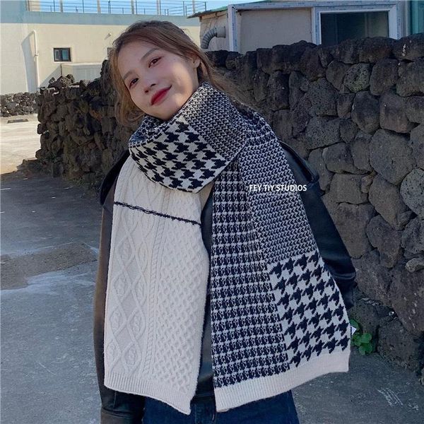 hats, scarves & gloves sets style plaid color-blocking scarf women autumn and winter korean wild fashion warm knitted bib ladies shawl, Blue;gray
hats, scarves & gloves sets style plaid color-blocking scarf women autumn and winter korean wild fashion warm knitted bib ladies shawl, Blue;gray