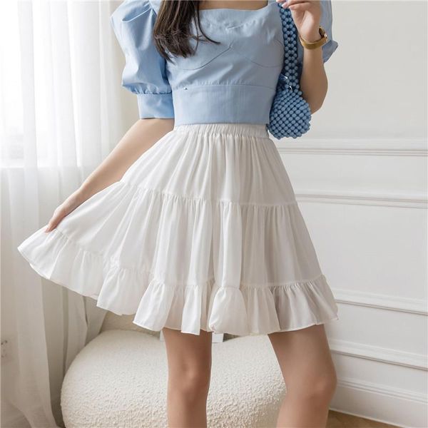 skirts solid color black white floral loose mini korean fashion high-waisted vintage spring summer women's clothing skirt women 2021
skirts solid color black white floral loose mini korean fashion high-waisted vintage spring summer women's clothing skirt women 2021