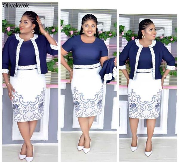 two piece dress olivekwok autumn plus size women twice set o-neck short sleeve print knee length casual cardigan coat xl8827, White
two piece dress olivekwok autumn plus size women twice set o-neck short sleeve print knee length casual cardigan coat xl8827, White