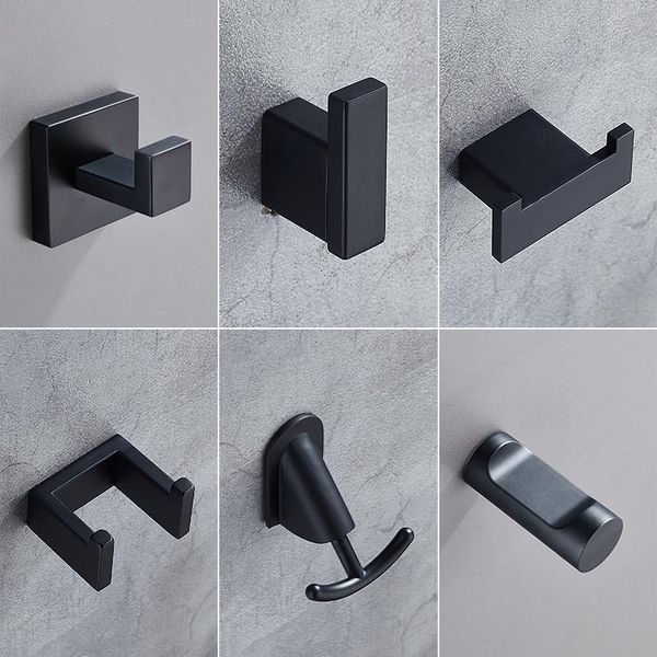 robe hooks stainless steel single hook wall mounted towel black painted clothes bathroom hardware
robe hooks stainless steel single hook wall mounted towel black painted clothes bathroom hardware