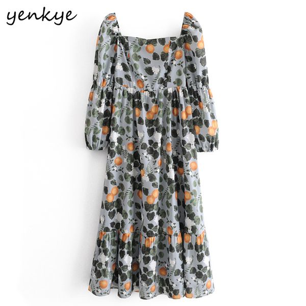 vintage lemon leaves print prairie chic dress women square neck long sleeve a-line chiffon summer vestido 210430, Black;gray
vintage lemon leaves print prairie chic dress women square neck long sleeve a-line chiffon summer vestido 210430, Black;gray