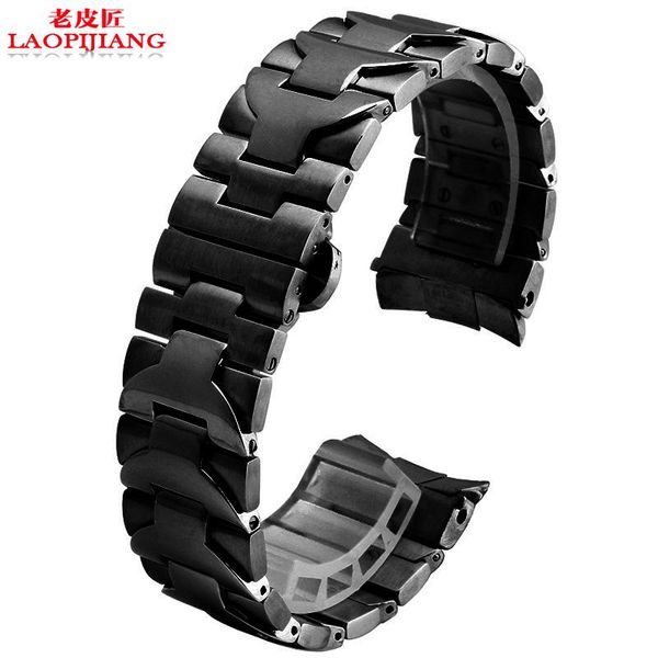watch bands fit pam 24mm silver solid stainless steel watchband strap bracelet men mechanical watches, Black;brown
watch bands fit pam 24mm silver solid stainless steel watchband strap bracelet men mechanical watches, Black;brown
