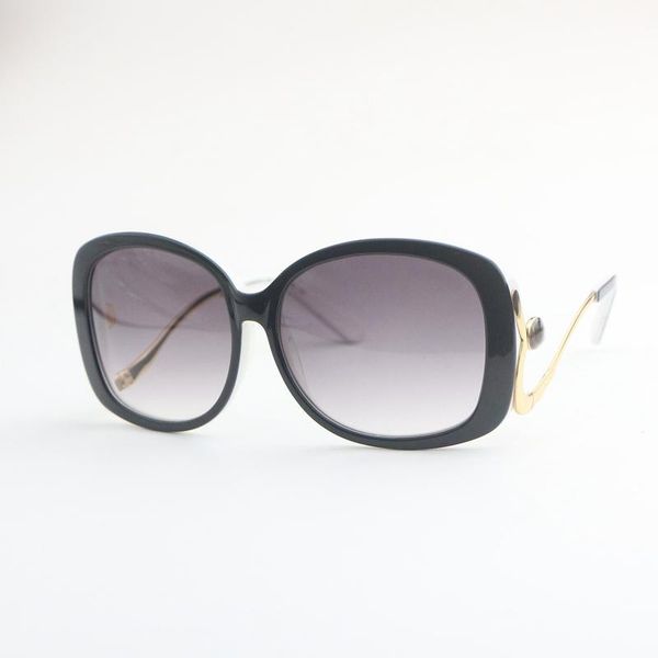 sunglasses black and white color matching two-tone acetate frame women's 5146 personality fashion glasses, White;black
sunglasses black and white color matching two-tone acetate frame women's 5146 personality fashion glasses, White;black