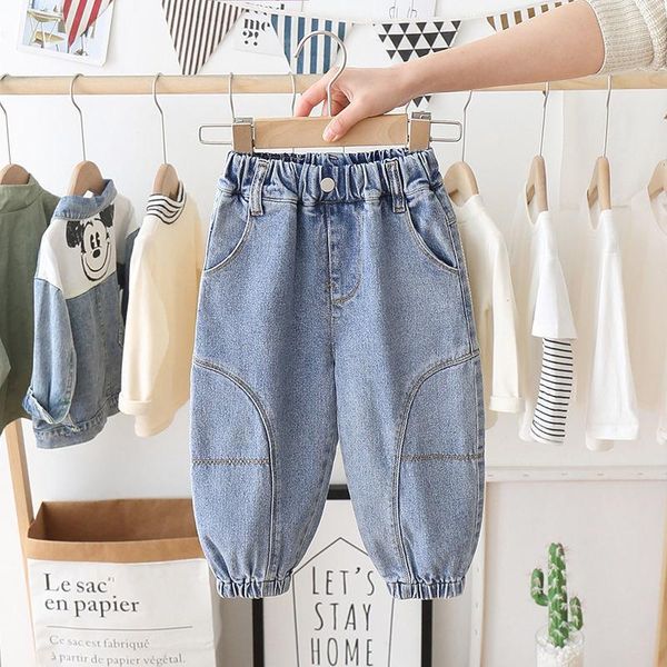 trousers boys girls cool jeans spring and autumn children's pants baby wholesale clothing, Blue
trousers boys girls cool jeans spring and autumn children's pants baby wholesale clothing, Blue
