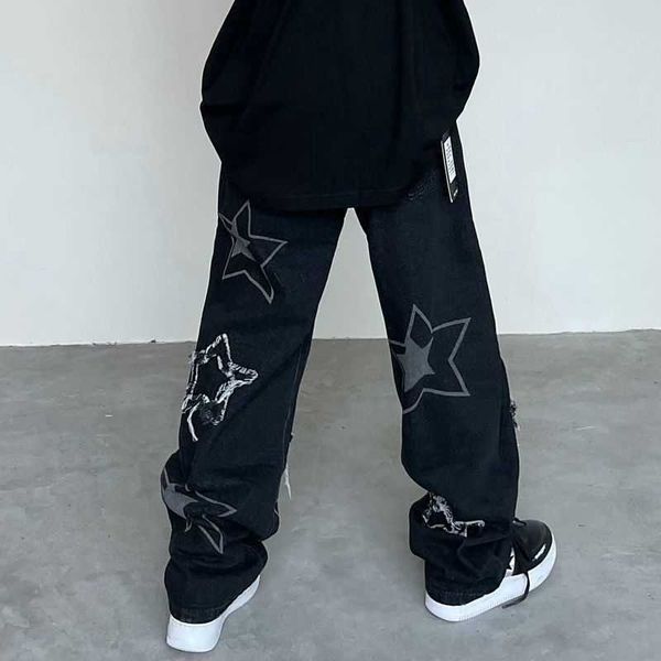 y2k men's autumn jeans, star printed trousers, korean fashion, gothic, street style, loose, casual, slim, straight legs, new series, Blue
y2k men's autumn jeans, star printed trousers, korean fashion, gothic, street style, loose, casual, slim, straight legs, new series, Blue