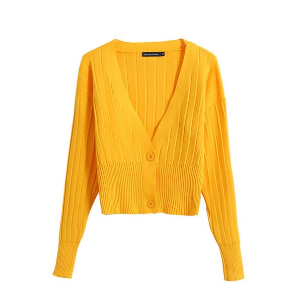 women's jackets coats wind ins2021 autumn deep v-neck show thin solid color knitted cardigan long sleeve short female utow, Black;brown
women's jackets coats wind ins2021 autumn deep v-neck show thin solid color knitted cardigan long sleeve short female utow, Black;brown