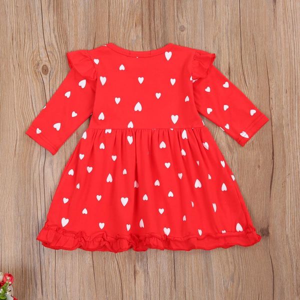 girl's dresses infant kids baby girls princess dress letter heart print round neck long sleeve one-piece for girls, red, 1-5 years, Red;yellow
girl's dresses infant kids baby girls princess dress letter heart print round neck long sleeve one-piece for girls, red, 1-5 years, Red;yellow