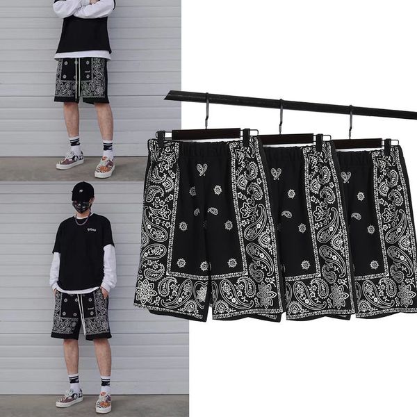 men and women profound new york street folk style retro cashew cotton loose casual five-point pants high street shorts, White;black
men and women profound new york street folk style retro cashew cotton loose casual five-point pants high street shorts, White;black
