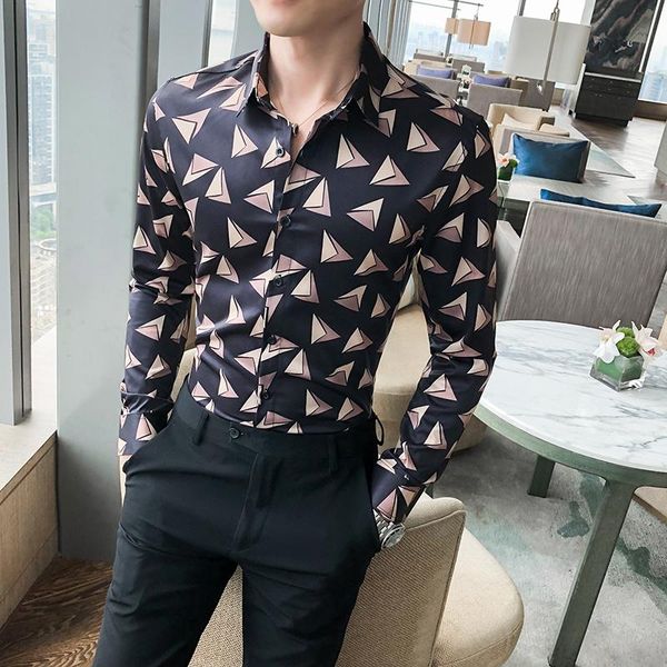 british style autumn digital print long sleeve men casual shirts slim fit all match streetwear night club prom tuxedo 3xl- men's, White;black
british style autumn digital print long sleeve men casual shirts slim fit all match streetwear night club prom tuxedo 3xl- men's, White;black