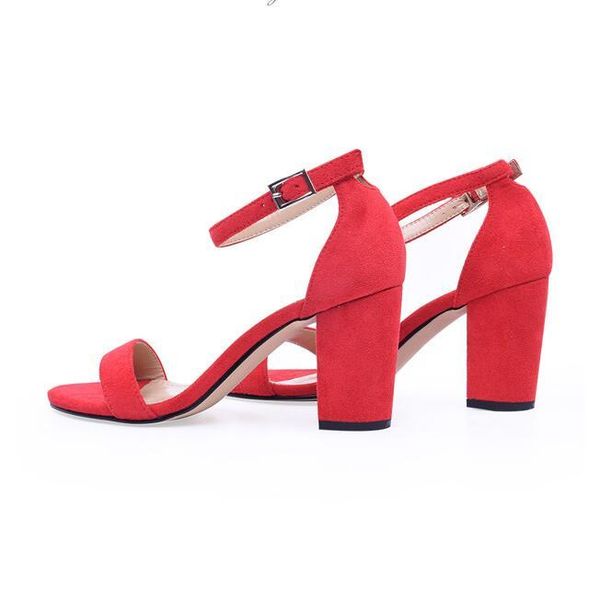 ankle strap heels women sandals summer shoes open toe chunky high party dress big size, Black
ankle strap heels women sandals summer shoes open toe chunky high party dress big size, Black