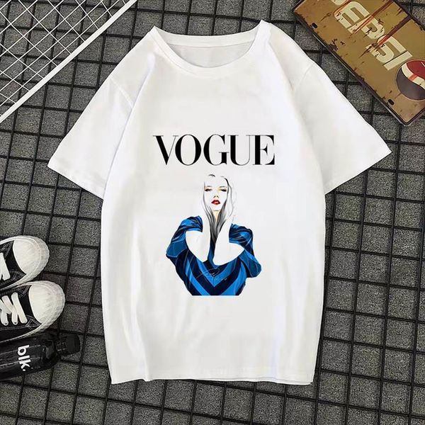summer and women vogue men t shirt girl printed harajuku female fashion tee hipster thin section clothing, White;black
summer and women vogue men t shirt girl printed harajuku female fashion tee hipster thin section clothing, White;black