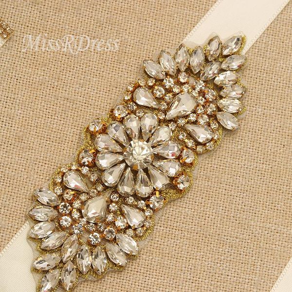 wedding sashes missrdress hand beaded belt stain crystal bridal sash gold rhinestone for dresses jk887, White
wedding sashes missrdress hand beaded belt stain crystal bridal sash gold rhinestone for dresses jk887, White