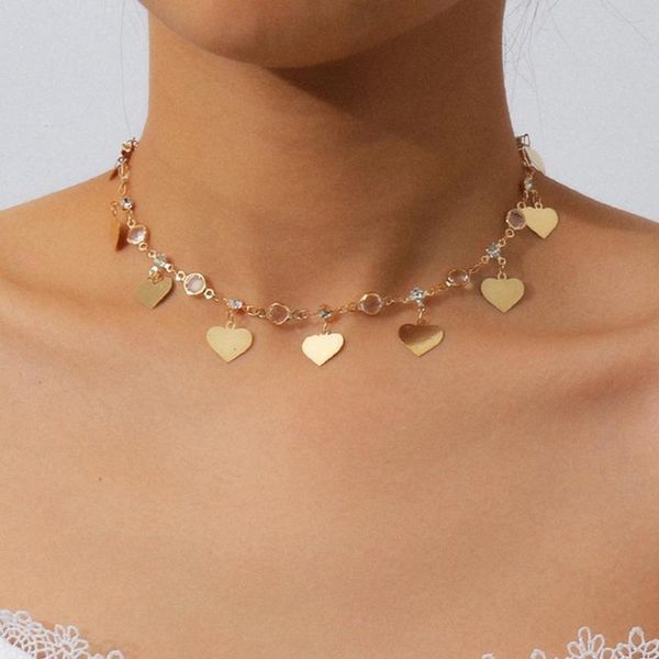 pendant necklaces steampunk vintage crystal copper link chain heart choker necklace ethic female neck collar jewelry butterfly, Silver
pendant necklaces steampunk vintage crystal copper link chain heart choker necklace ethic female neck collar jewelry butterfly, Silver