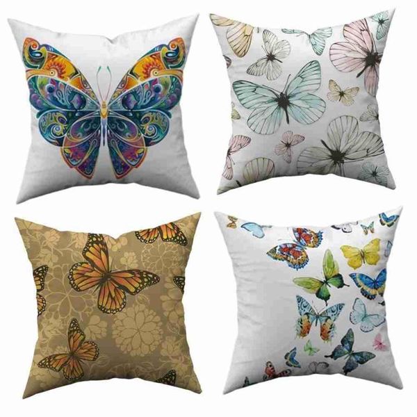 cushion/decorative pillow butterfly pattern polyester pillowcase decoration home sofa square peach skin cushion cover 45*45cm for family par
cushion/decorative pillow butterfly pattern polyester pillowcase decoration home sofa square peach skin cushion cover 45*45cm for family par