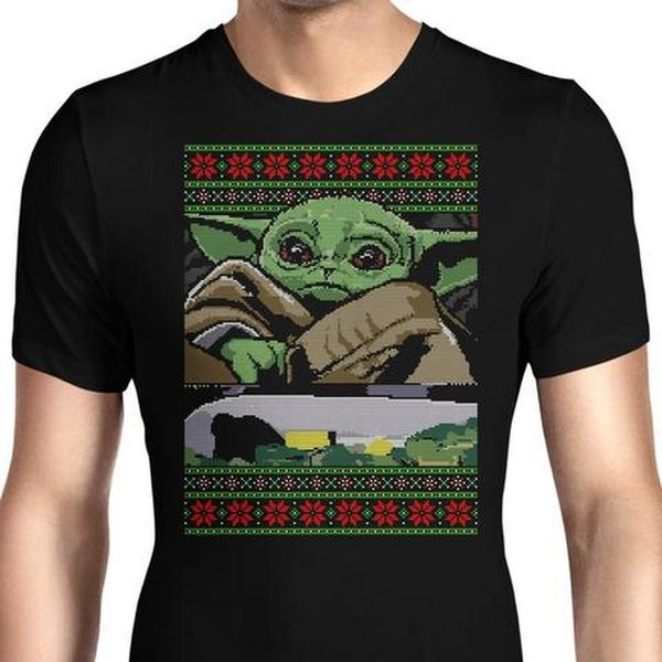 fashion cartoon printing yoda baby pattern ins wind round neck short-sleeved t-shirt for men and women comfortable and loose leisure, White;black
fashion cartoon printing yoda baby pattern ins wind round neck short-sleeved t-shirt for men and women comfortable and loose leisure, White;black